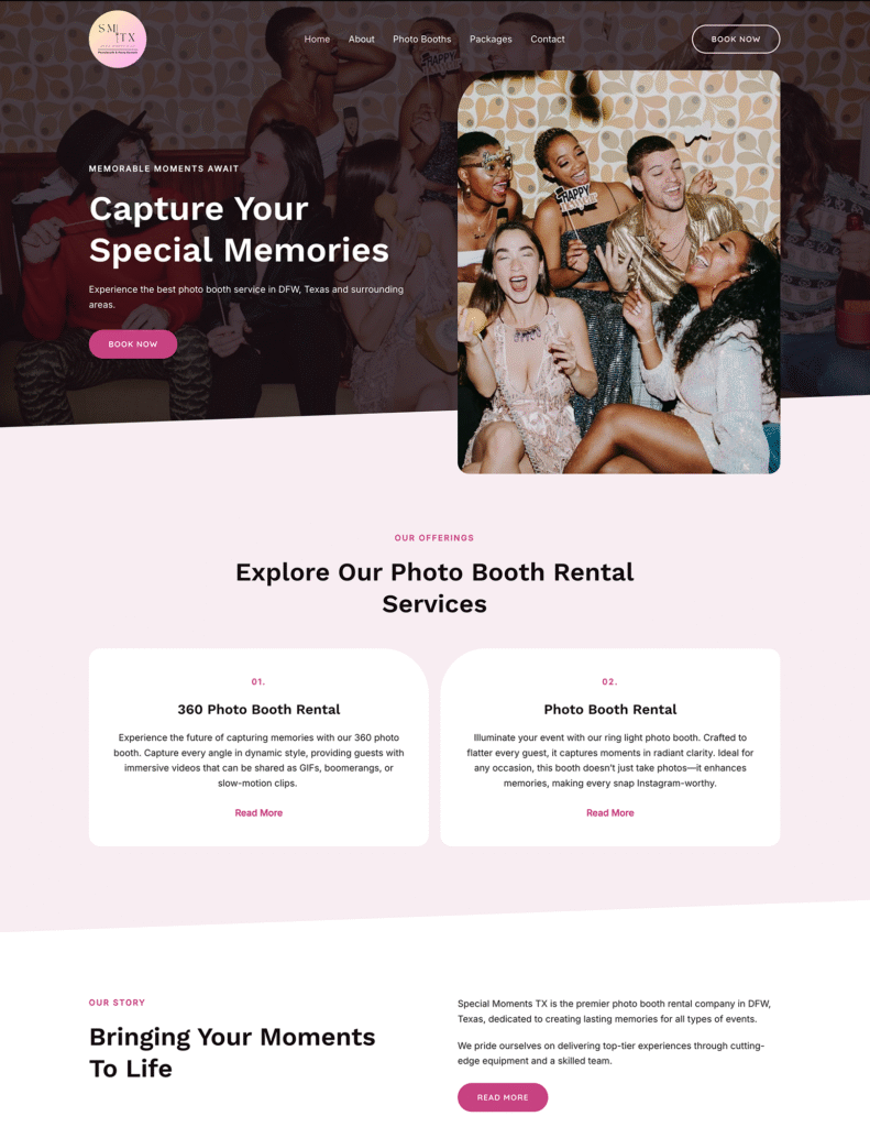 Special Moments Portfolio